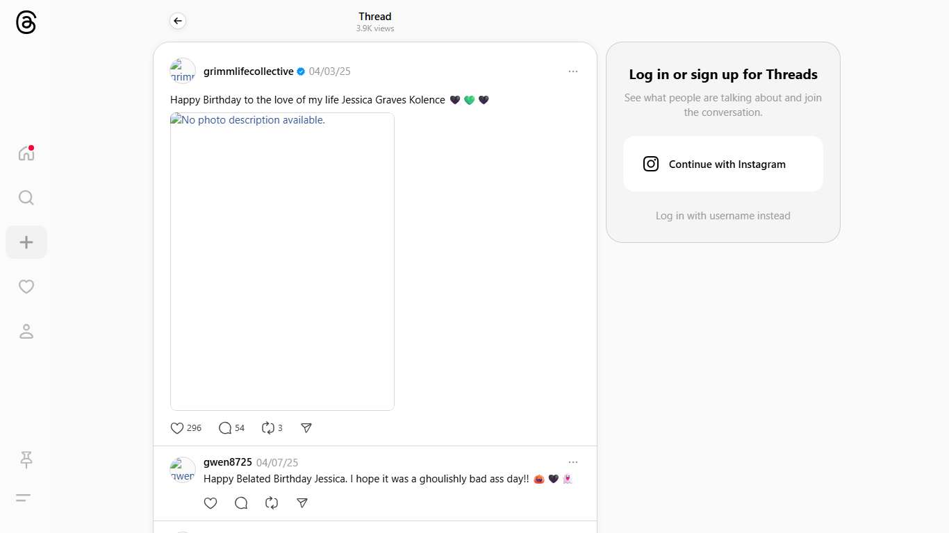 Happy Birthday to the love of my life Jessica Graves Kolence 🖤💚🖤